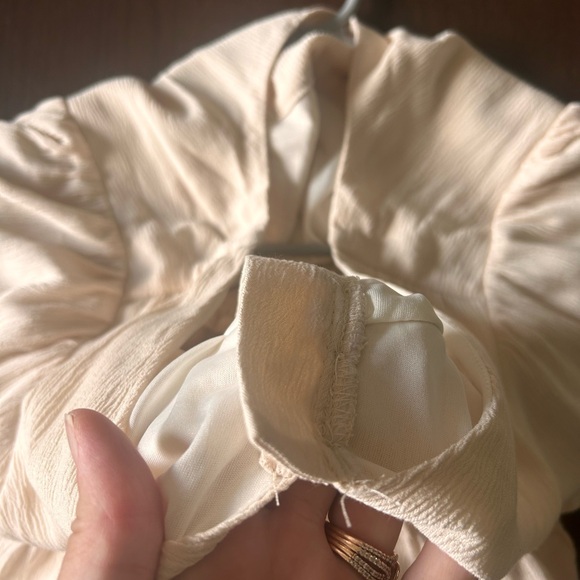 Beautiful Cream Dress - Picture 3 of 5